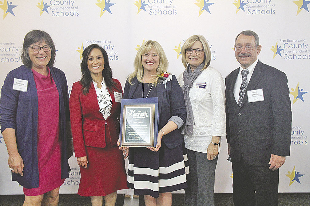 County Distinguished Service award to Jane Smith